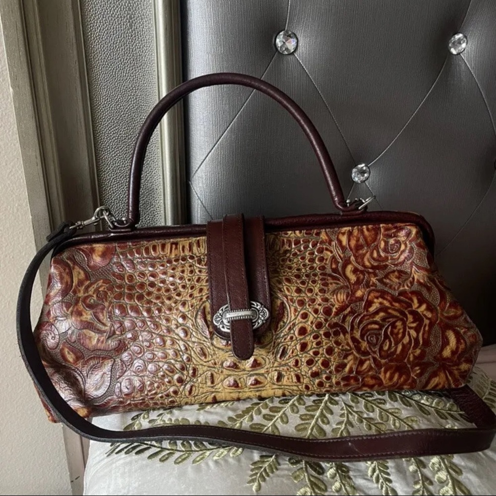 Raviani western Croc Leather bag
